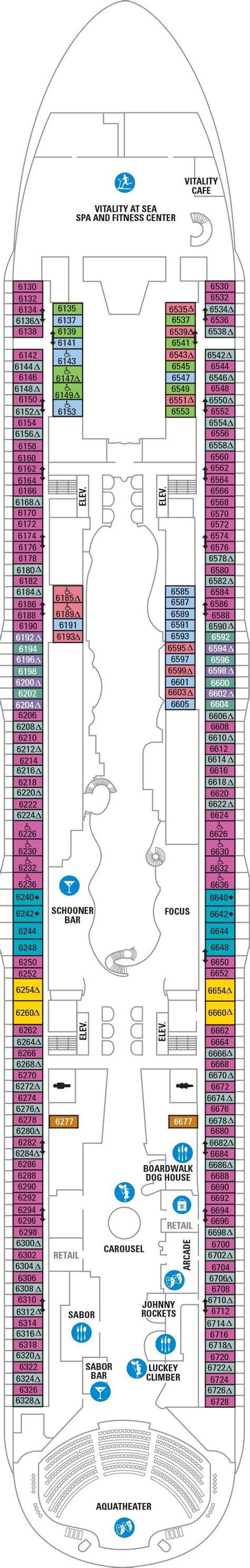 harmony of the seas deck plans|Harmony Of The Seas deck 6 plan .